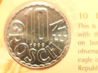 3A-32 Austria 1999 10 groszy groschen z zestawu menniczego