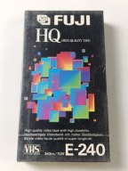 FUJI HQ E-240 KASETA VIDEO VHS MAGNETOWID