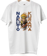 Naruto Manga Anime Konoha Męska koszulka Prezent