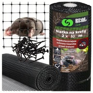 SIATKA NA KRETY PRZECIW KRETOM 2X10M 30G MOCNA GĘSTA 50 KOTW DO MOCOWANIA