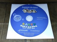 ANGIELSKI DLA DZIECI KARTY OBRAZKOWE CD ROM