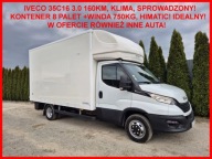 Iveco 35C16 3.0 Himatic Kontener 8 palet Winda 750kg Sprowadzony TOP