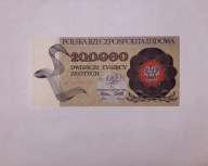 Polska 200000 złotych 1989 seria A stan1/UNC