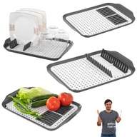 SUSZARKA DO NACZYŃ SKŁADANA OCIEKACZ NA NACZYNIA PLASTIKOWA STOJĄCA 41X30X4