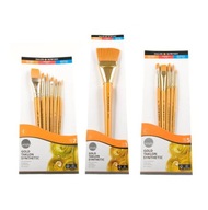 DALER ROWNEY Zestaw 13 pędzli do farb akrylowych TAKLON