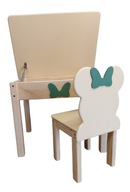 Stolik ze schowkiem i krzesełko dla dziecka 92-116