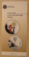 FOLDER NBP DO MONETY 10 zł 2024 W Polskę wierzę - Polska wolna i suwerenna