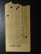 Bilet PKS,2,40, 1959/60.