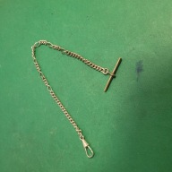 zabytkowa dewizka do zeg.kieszonki 29 cm