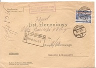 WARSZAWA -DOM BANKOWY JÓZEF SKOWRONEK I S-ka -LIST ZLECENIOWY -1936 rok