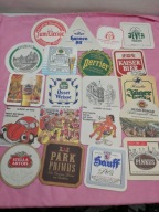 podkładki papierowe pod piwo 20szt HANEN ALT JEVER KAISER BIER EICHBAUM 9.