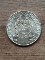 Polska moneta 100 ZŁ MIESZKO I DĄBRÓWKA 1966 r srebro STAN 1
