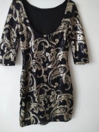 River Island .cekinowa sukienka,36