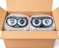 Dodge Challenger lampy lampa reflektory LED multi kolor SMART HellCat PRZÓD