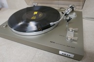 GRAMOFON AKAI AP-100 PÓŁAUTOMATYCZNY - LICYTACJA OD 1 ZŁ BEZ MINIMALNEJ