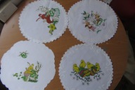 ZESTAW 4 SERWETKI ŚWIĄTECZNE NOWE