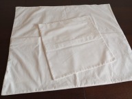 POSZEWKI BAWEŁNIANE 79 / 67 i 42 / 42 cm. NOWE.