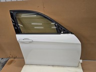 DRZWI PRAWY PRZÓD BMW 1 F20 LCI 2016 A300 ALPINWEISS 3 KOMPLETNE DEMONTAZ !