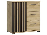 Komoda Meblowa1 81 x 37 x 79,5cm dąb craft