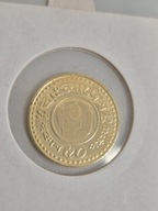 Moneta Bangladesz 50 pais platerowana 24-karatowym złotem