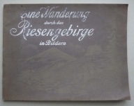 KARKONOSZE, ALBUM 34 ZDJĘĆ, DUŻY FORMAT, ok. 1910, WANDERUNGEN ...