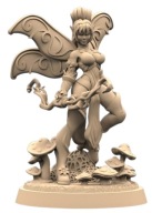 Twilight Arrow Watcher Faerie Leśne Elfy Wróżkowy Łucznik D RPG Druk 3D