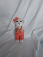 Mis maskotka - handmade szydelko