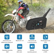Interkom motocyklowy Ejeas V6 Pro+ Plus 2 kaski USB-C Bluetooth aplikacja
