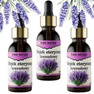 3x30ML OLEJEK LAWENDOWY NATURALNY OLEJEK ETERYCZNY Z LAWENDY BEZ DODATKÓW