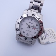 Stalowy REGENT Diver 200M Quartz Lata 90'e