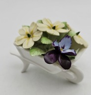 Royal Doulton Posy Taczka z Kwiatami Bone China Anglia