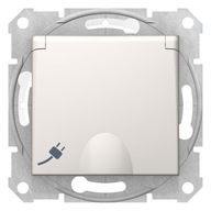 Gniazdo Elektryczne Schneider Electric Sedna IP44 jasny krem