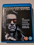TERMINATOR PREDATOR COMMANDO CONAN THE BARBARIAN SCHWARZENEGGER BLU RAY