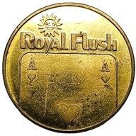 Żeton do gry w pokera lub automatów do gry, jest to As Kier