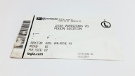 bilet LEGIA Warszawa - POGOŃ Szczecin 12.05.2019