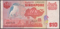 Singapur 10 Dolar 1979