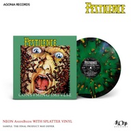 Pestilence - Consuming Impulse LP -Green Cloudy/Orange/Black Splatter winyl
