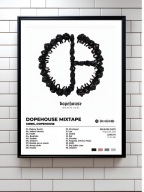 Gibbs „DOPEHOUSE MIXTAPE” Prezent album ozdoba na ścianę | plakat A3