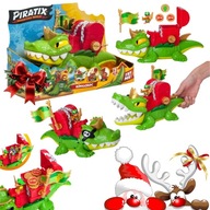 PIRATIX ZESTAW CRAZY JUNGLE KROKODYL FIGURKA KING CROC KAPITAN JAWCRUSH