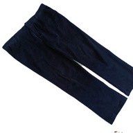 SPODNIE MĘSKIE SZTRUKSOWE GRANATOWE ROZM.46__COTTON