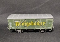 WAGON TOWAROWY ZAMKNIĘTY - KONIGSBACHER - H0 ROCO