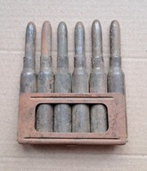 klips naboje Carcano, 1912, IWŚ łady stan