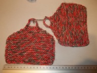 SZYDEŁKIEM ROBIONE ŁAPKI DO GARNKÓW 14X16CM