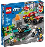 LEGO City 60319 Akcja strażacka i policyjny pościg #opis