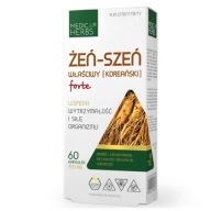 Suplement diety Medica Herbs żeń-szeń właściwy 60 kapsułek