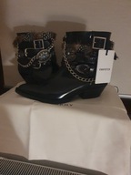 PIĘKNE ORYGINALNE BOTKI KOWBOJKI DI LORENZO SERAFINI OKAZJA!