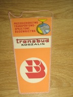 TRANSBUD KOSZALIN/KOŁOBRZEG/SŁUPSK/ SZCZECINEK proporczyk z PRL