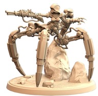 Steam Punk Mechanical Valkyrie of Crucible Mechaniczny Pająk Pinup B NSFW