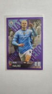 TOPPS MATCH ATTAX EXTRA 2025 HAT-TRICK HERO PARALLEL 325 ERLING HAALAND