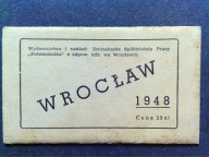WROCŁAW 1948 Zabytki , Albumik 9 fot. "Fototechnika"